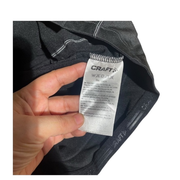 Craft Men's Long Sleeve Cycling Base Layer
Black Size M Pocket Back - Picture 3 of 9